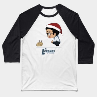 Festive Tiny Gary Green Baseball T-Shirt